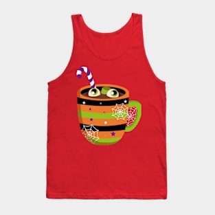 Haloloween Mug Scary T-shirt Tank Top